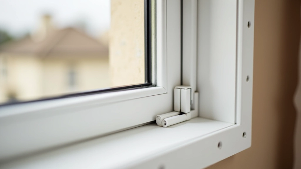 Joints d'isolation autour d'une fenêtre de maison, détail de construction résidentielle