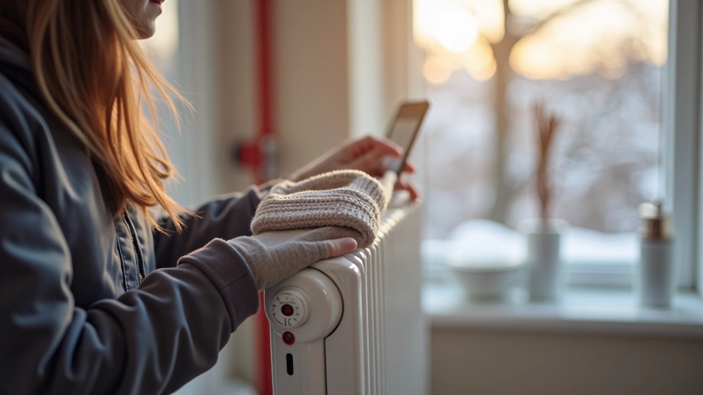 Relevé de consommation électrique et facture énergétique pour l'hiver