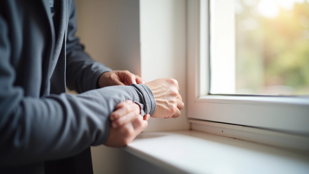 Technique d'isolation des joints de fenêtre avec ruban adhésif et mastic